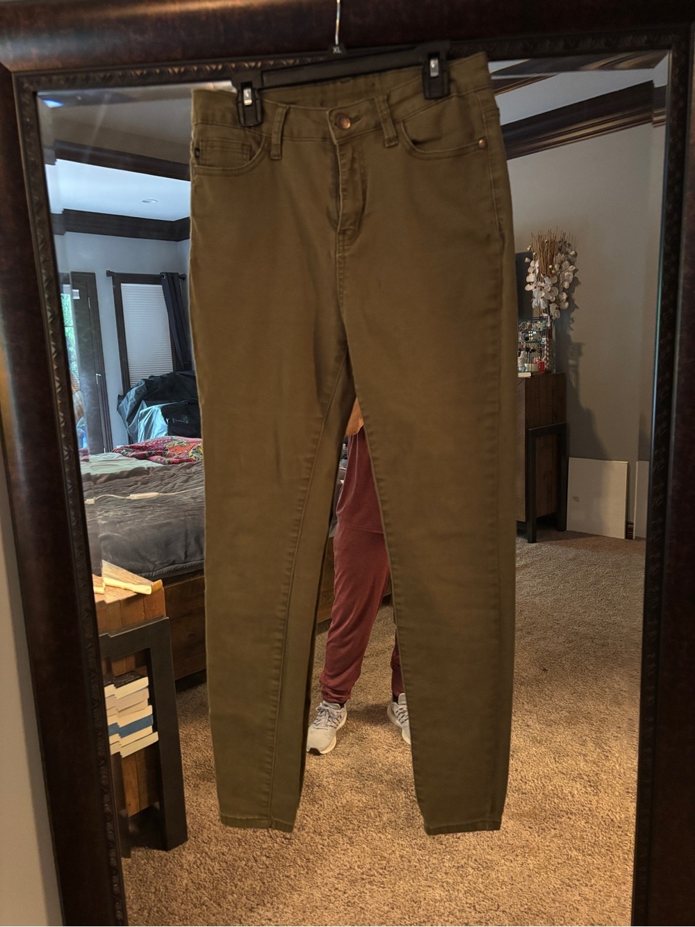Classic High-Rise Olive Women’s Jeans